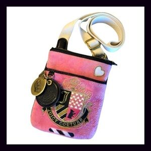 Juicy Couture Vintage Pink Crossbody Purse